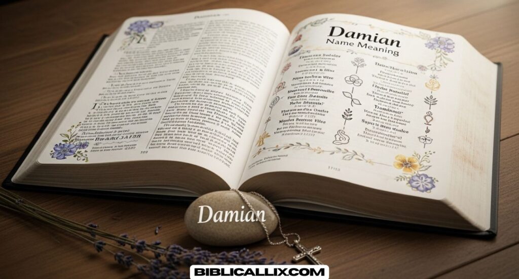 Damian Name Meaning Bible