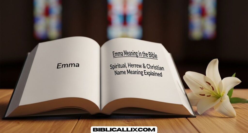 Emma Meaning in Bible