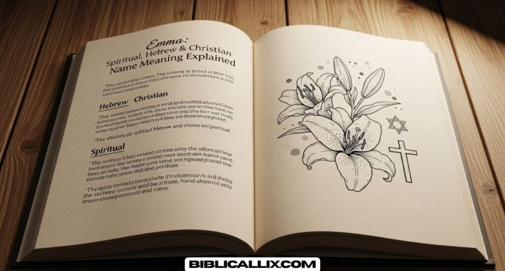 Emma Meaning in Bible