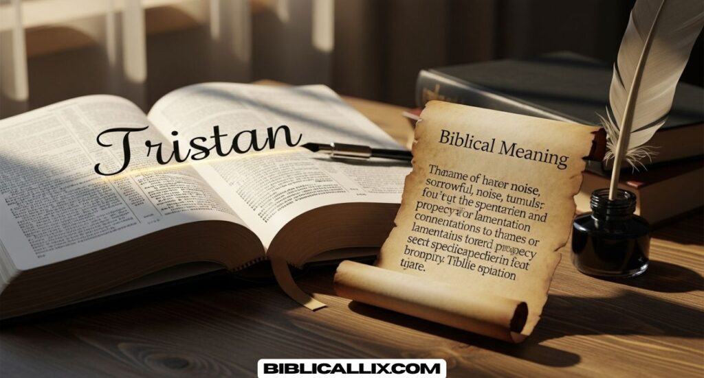 Is the Name Tristan in the Bible
