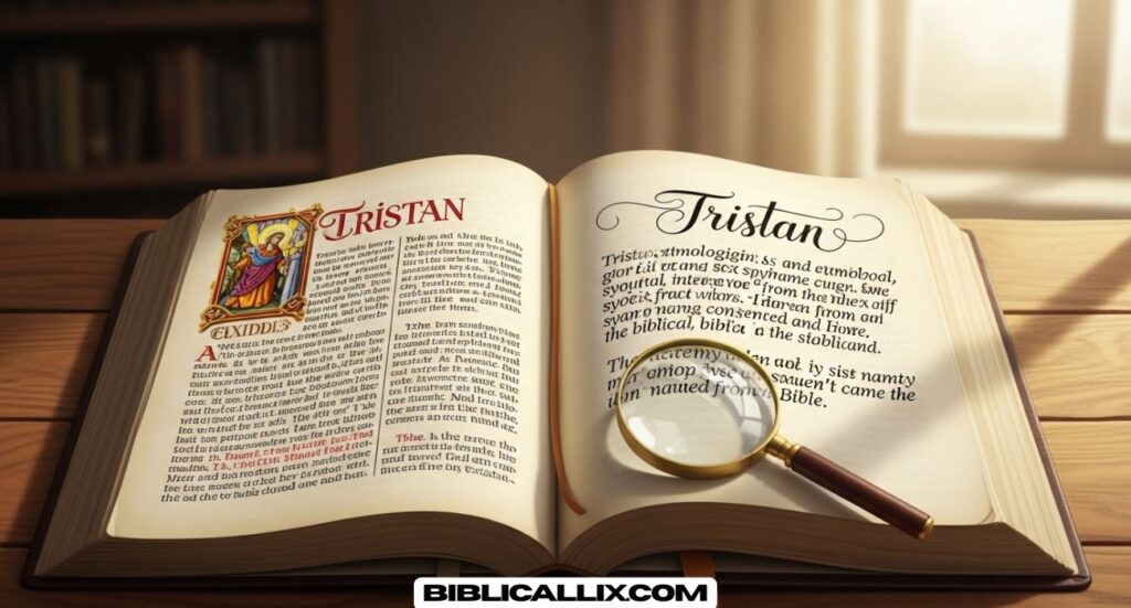 Is the Name Tristan in the Bible