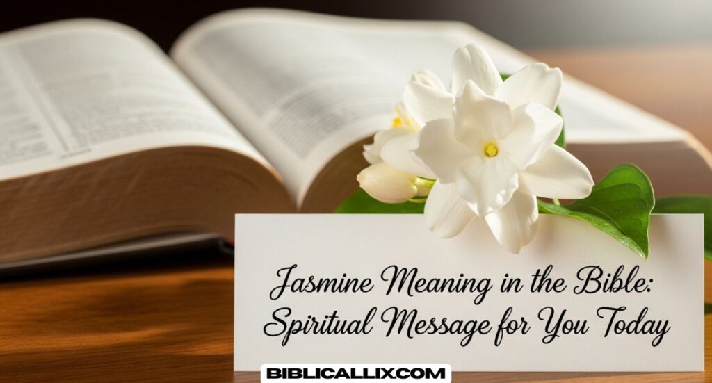 Jasmine Meaning in Bible