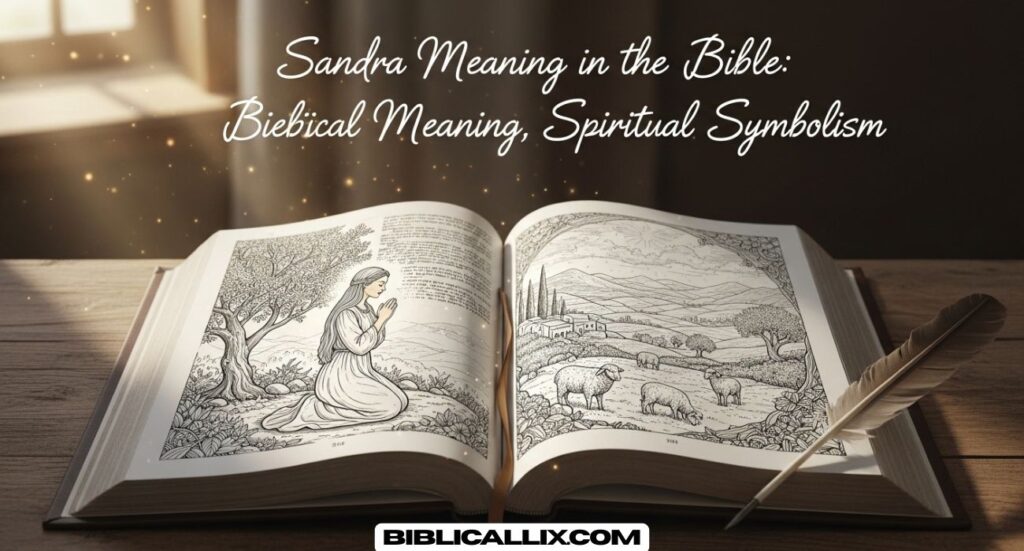 Sandra Meaning in Bible
