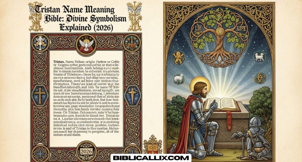 Tristan Name Meaning Bible