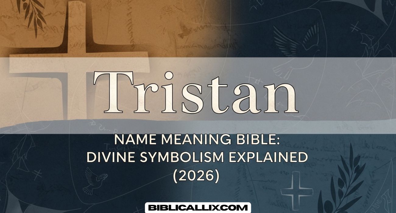Tristan Name Meaning Bible
